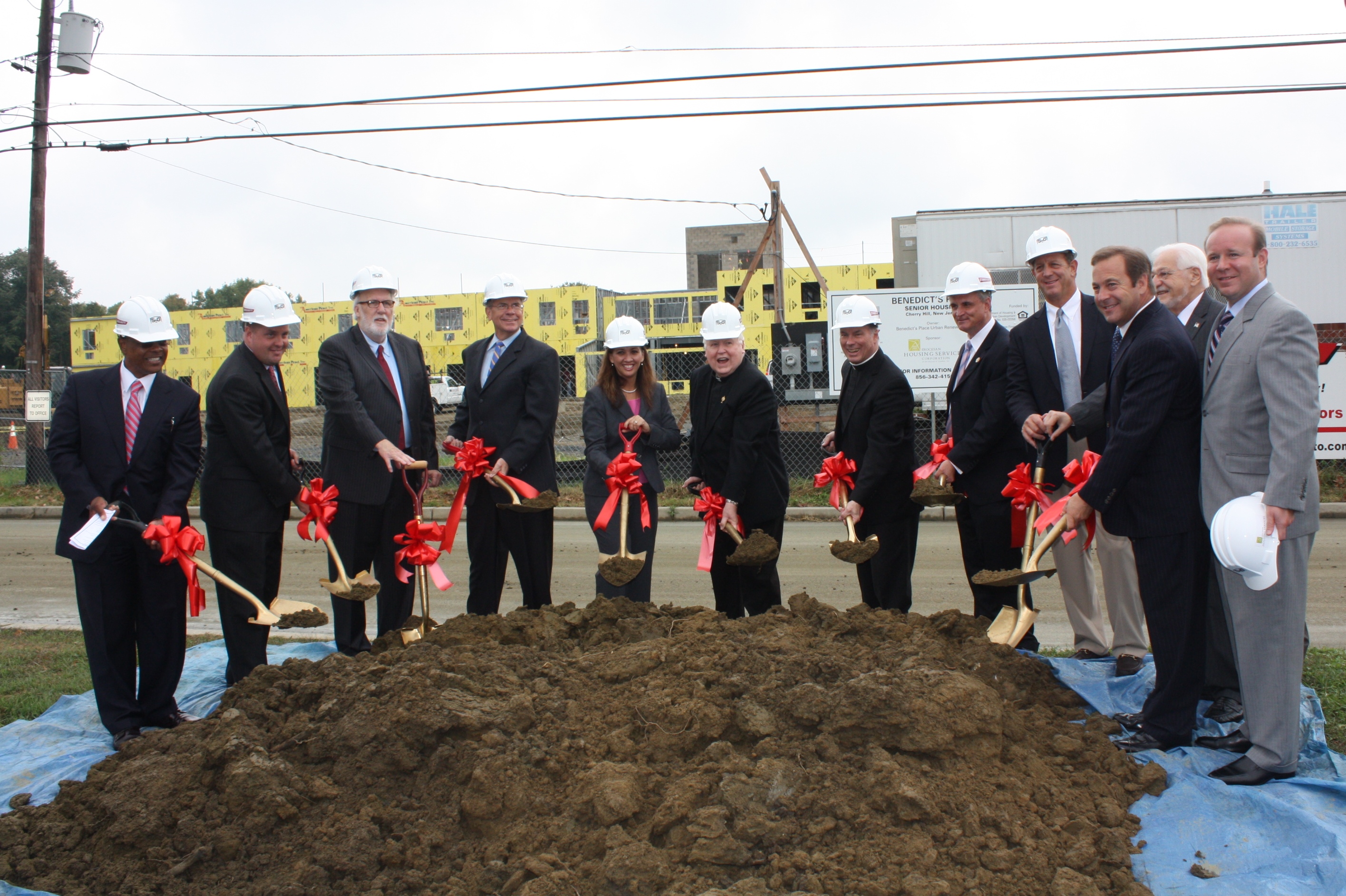 Benedict groundbreaking 1